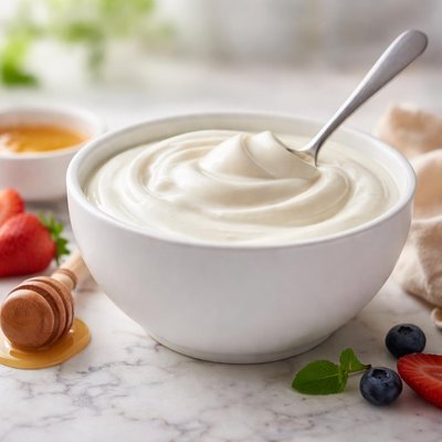 Full fat plain greek yogurt