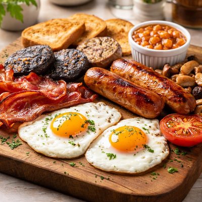 Full irish breakfast