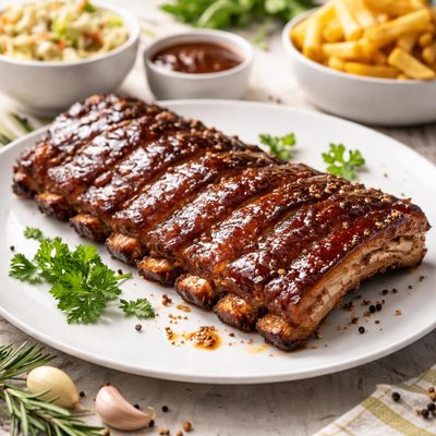 Full rack of ribs