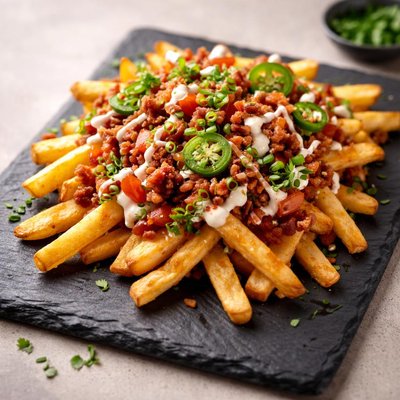 Fully loaded fries