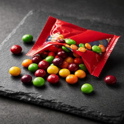 Fun size bag of skittles