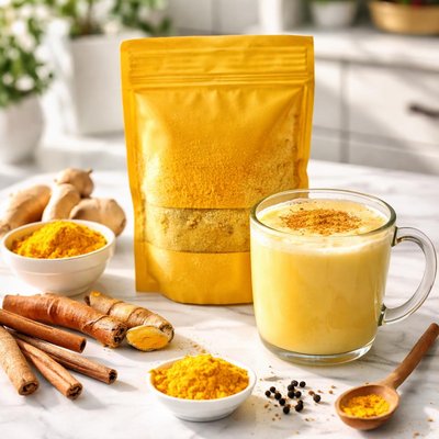 Further food supperfood turmeric daily golden milk powder blend