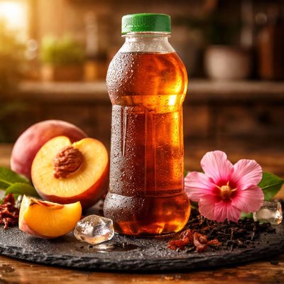 Fuze tea black tea peach hibiscus