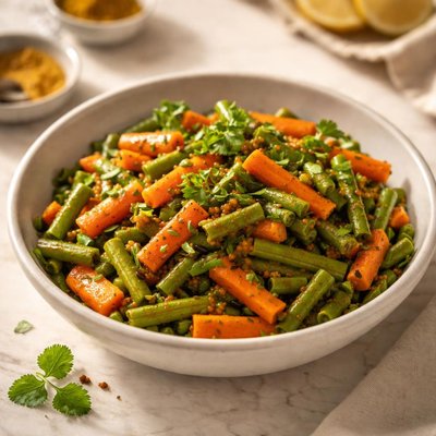 Gajar beans ki sabzi