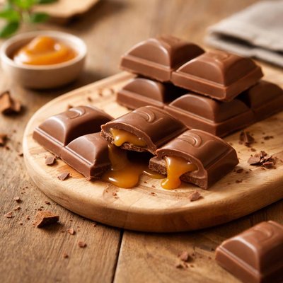 Galaxy caramel chocolate