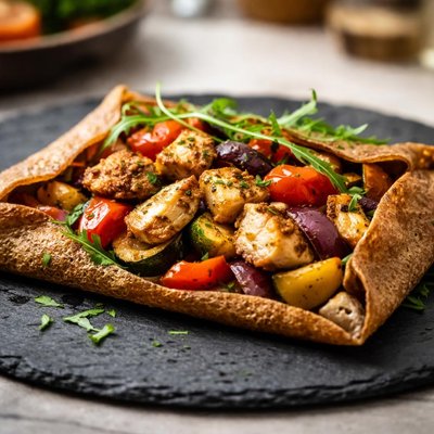 Galette legumes et poulet