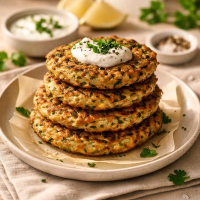 Galettes de courgettes