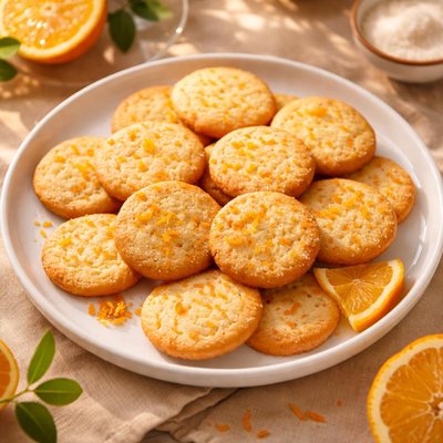 Galletas artesanas naranja