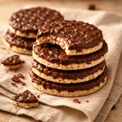 Gallette ricoperte di cioccolato