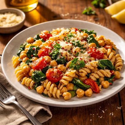 Garbanzo bean pasta
