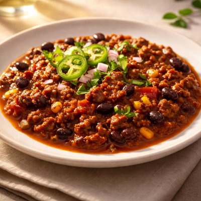 Gardein ground beef chili