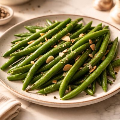 Garden fresh green beans