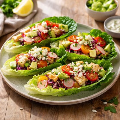 Garden life lettuce boats