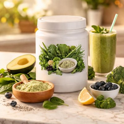 Garden of life organic protien and greens powder