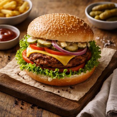 Garden ultimate plant-based burger