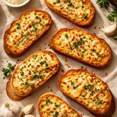 Garlic and cheese toast