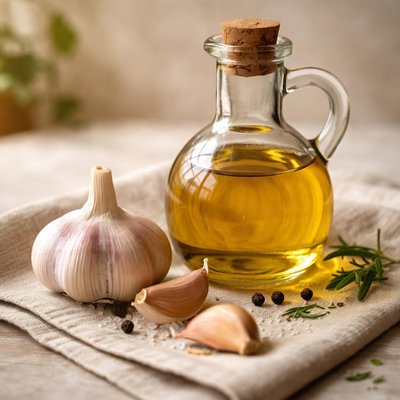Garlic and oil