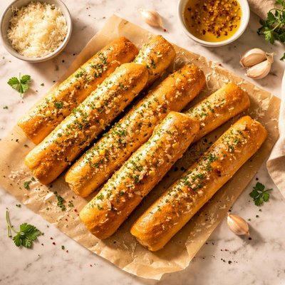 Garlic breadsticks
