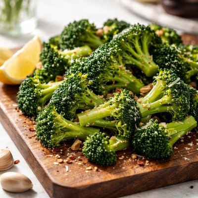 Garlic butter broccoli