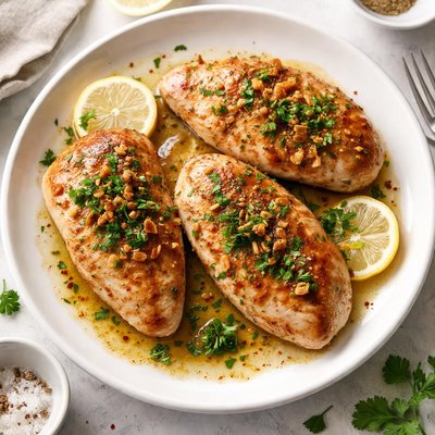 Garlic butter chicken breast