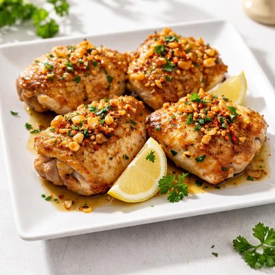 Garlic chicken thigh