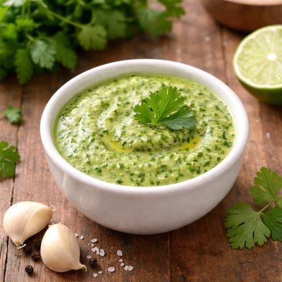 Garlic cilantro sauce