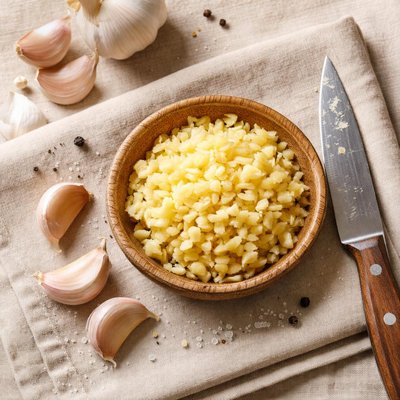 Garlic cloves minced