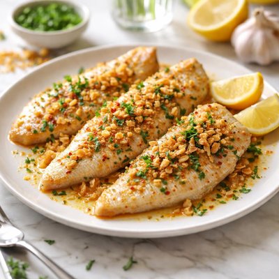 Garlic fish