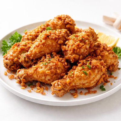 Garlic fried chicken