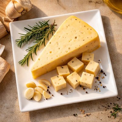 Garlic gouda