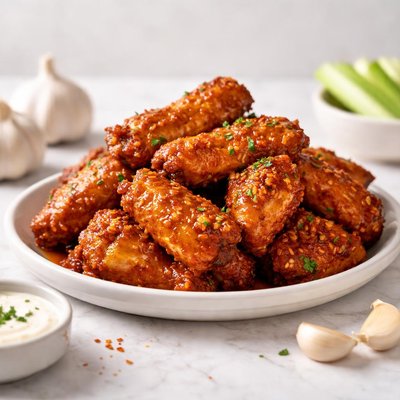 Garlic hot wing