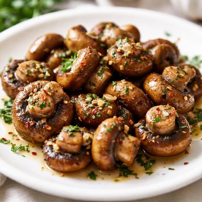 Garlic mushrooms