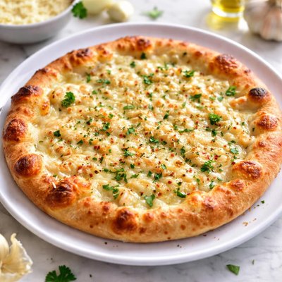 Garlic pizza