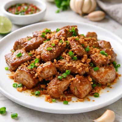 Garlic pork