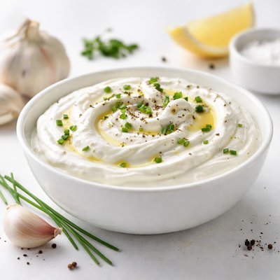 Garlic sour cream