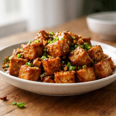 Garlic tofu