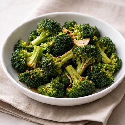 Garlicky broccoli