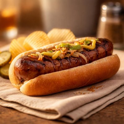 Gas station polish sausage