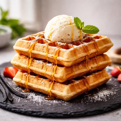 Gaufre vannile