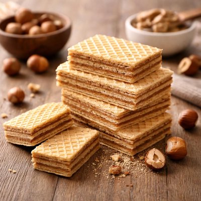 Gaufrettes noisette