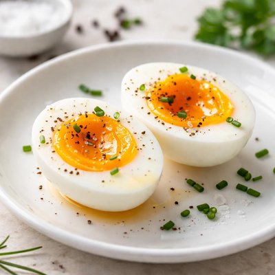 Gekochtes ei