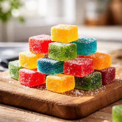 Gelatin candy