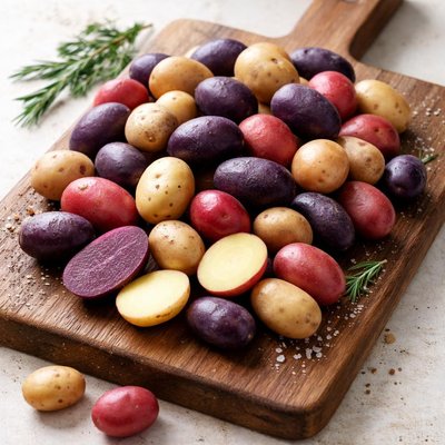 Gemstone potatoes