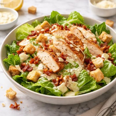 Genting garden caesar salad