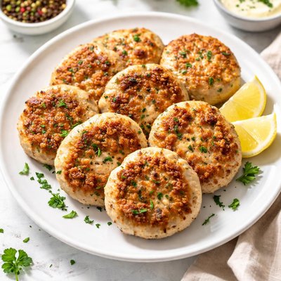 Geound chicken patties