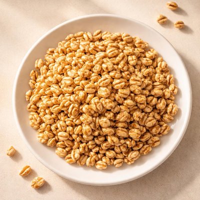 Gepofte volkoren tarwe