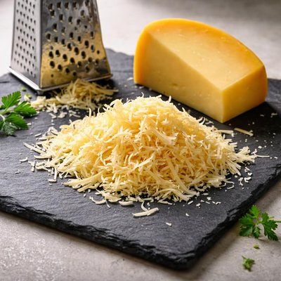 Geriebener gouda