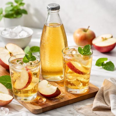 Gerolsteiner sparkling apple juice