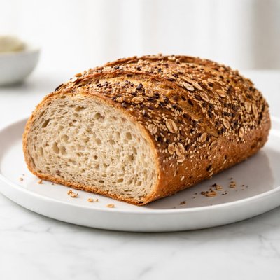 Geroosterde meergranen brood