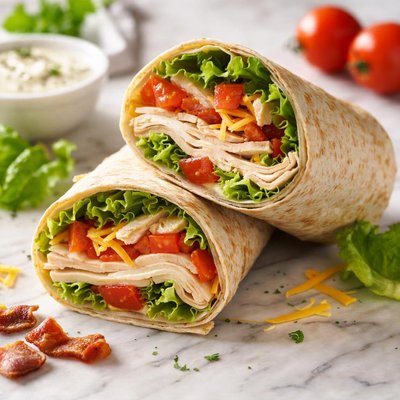 Get go turkey bacon wrap